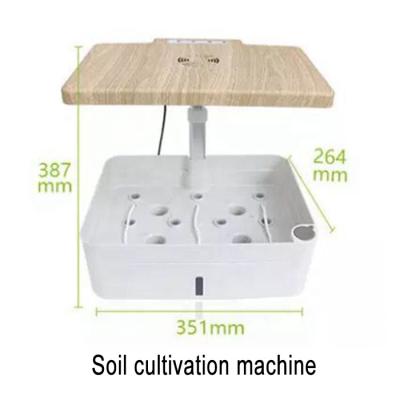 China Small LED Modern Indoor Hydroponics Succulents Soilless Growing Equipment for sale