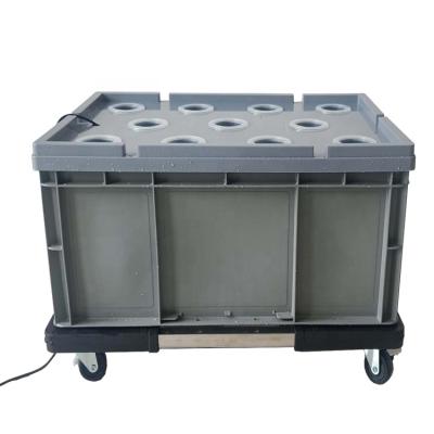 China Stable and Movable Structure Aeroponic Planting Box for Indoor Growing Systems/Hydroponics/Soilless Culture Planting Box for sale