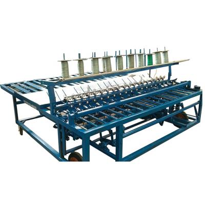 China Easy Operation Hay Mat Weaving Machine Bamboo Strip Mat Straw Weaving Machines for sale