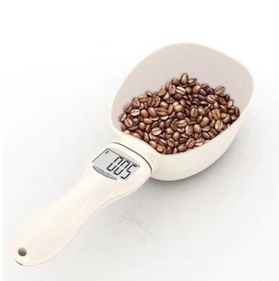 China Viable Electronic Digital Weighing Cup Feeding Pet Food Doser Animal Scale For Dogs Cat for sale