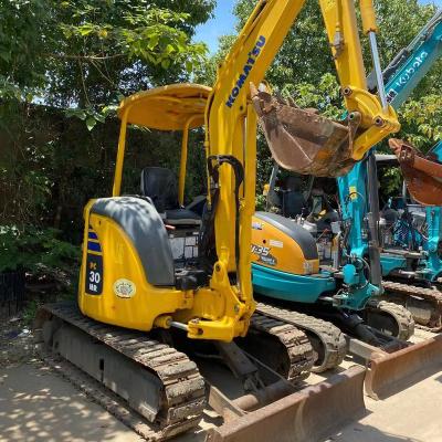 China Imported used machinery repair shops caterpillar excavator Komatsu 30 sale best market price, used komatsu30 excavator for sale for sale