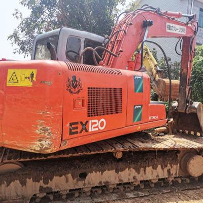 China Good quality low price used Hitachi EX120-5 excavator for sale reliable used crawler hitachi120-6 0.1 excavator for sale