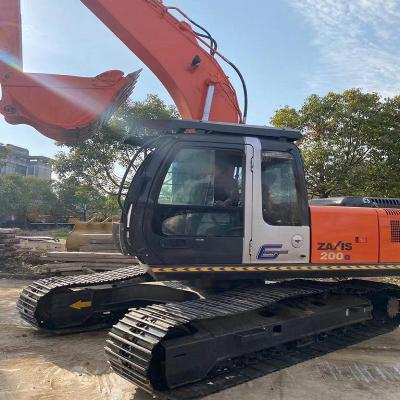 China 20ton Hitachi 200 Machinery Repair Shops Used Hydraulic Crawler Medium Excavator for sale