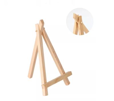 China Portable Mini Wooden Easel Display Tripod Photo Display Tripod Painting Stand - 6