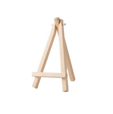 China Tripod Mini Wooden Display Easel, Art Supplies For Displaying Small Canvases/Business Cards/Fashionable Wooden Photos Small Stand for sale