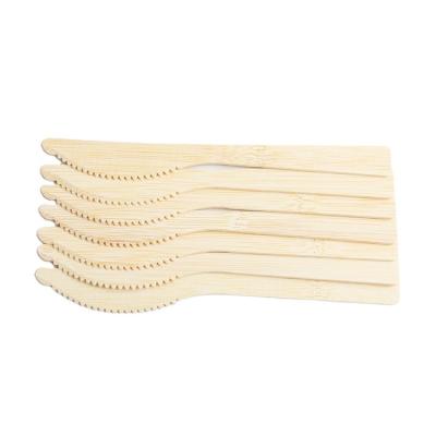 China Environmental protection and degradable tableware disposable bamboo knife bamboo knife for sale