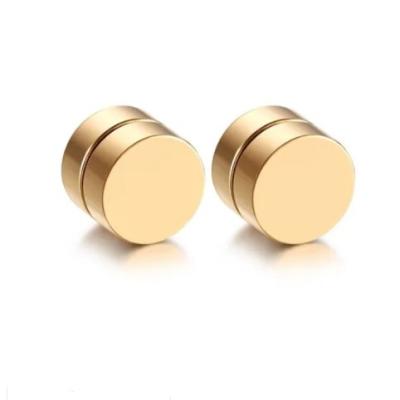 China Jewelry Magnet Earrings Health Ear Stud Clip Non Piercing Earrings for sale