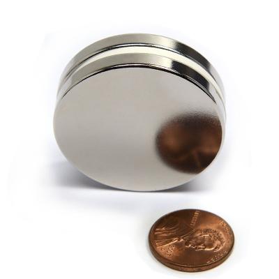 China Wholesale Strong Industrial Disc Magnet Round Shaped N52 Neodymium Magnets for sale