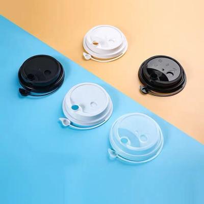 China Non Spill Cheap Price PP Disposable Injection Plastic Lid For Coffee MilkTea /beverage Cup for sale