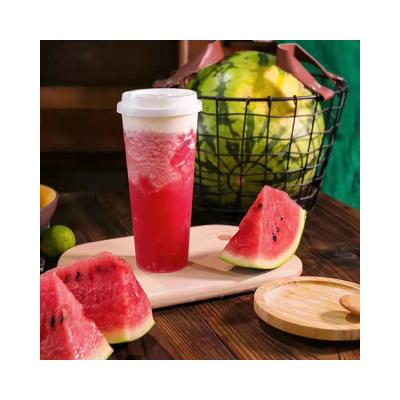 China Single Wall 500ml PP Cup Plastic Material Bubble Type Plastic Tea Cup for sale