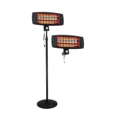 China 650W 1300W 2000W 110V 220V Adjustable Garden Patio Infrared Electric Outdoor Heater for sale