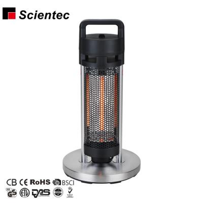 China Mini Carbon Fiber Heater Small Outdoor Room Infrared Room Supplier 700W 1200W Home Portable Electric Heater for sale