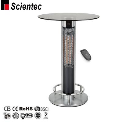 China Outdoor Hot Sale Electric Bar Table Infrared Carbon Fiber Heater Indoor Room Heater for sale