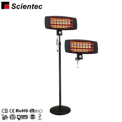 China 2021 China Outdoor Promotion Quartz Heaters New Products 650W 1300W 2000W OEM Infrared Heater for sale