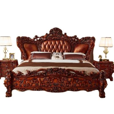 China French Design Bed Bett Abs Cama King Size Modern Double Luxury Bedroom Furniture Set Wooden Beds for sale