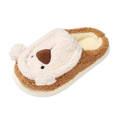 China New Design Trend Fashion Lovely Winter Fluffy Bedroom Women's Christmas Furry Home Slippers for sale