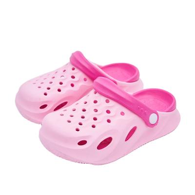 China New Design Kids Round Decorations Girls Love Boys Beach Cheap Casual Rubber Sandals Kids for sale