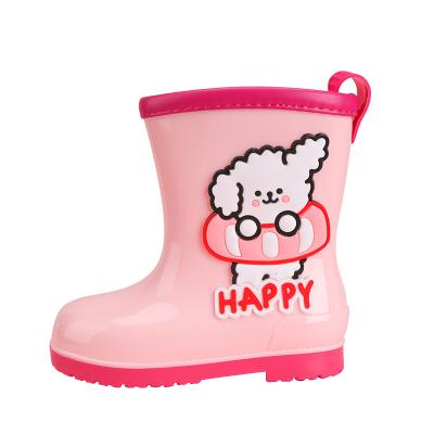 China Best Selling Cute Waterproof Boys Girls Kids Shoes Rainboots Rain Snow Boots For Kids for sale