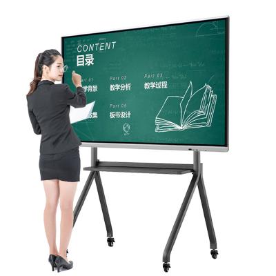 China School Teaching 98 Inch All In One Room Smart Interactive Touch Conference Whiteboard Flat Board For Sale for sale