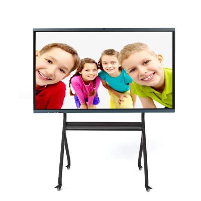 China School Teacher 55 Inch Finger Multi Touch Scree LCD Teacher Interactive Smart Board Classroom for sale