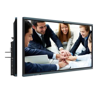 China Cheap size school teaching factory customization large 75 inch multimedia smart whiteboard interactive flat panel for sale