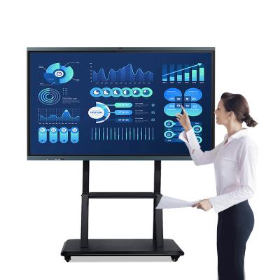 China School Teaching 55 Inch Multi Stand Mobile Educational Equipment Touch Screen Interactive Smart Whiteboard for sale