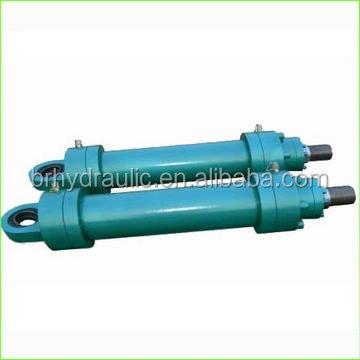 China 50 Ton Hydraulic Cylinder Small Steel Piston , Double Acting Hydraulic Cylinders Used for sale