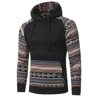 China Wholesale High Quality Custom Embroidery Anti-Wrinkle Black Oversized Designer Simple Men's Sweatshirts Pullover Hoodies Set For Men for sale