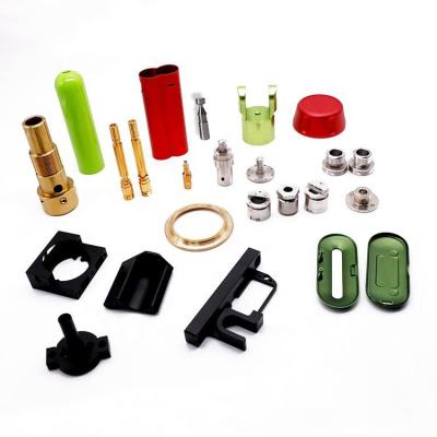 China Custom Aluminum CNC Machining Machined Precision Turned Components Brass Turning Parts for sale