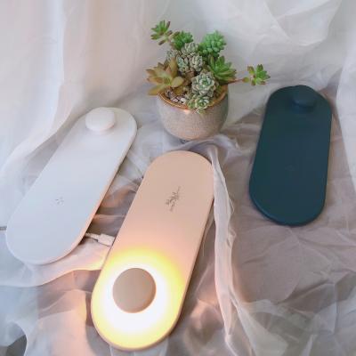 China Modern Cute Cute Chewable LED Night Light Mini Dimmable Touch Night Light Wireless Charger For Phone Night Light for sale