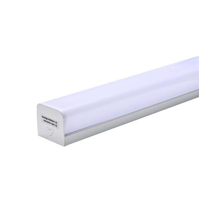 China T0601B Office/Supermarket/School/Hospital/Hotel/Staircase/Office Indoor Single Strip LED Tube Light Fixture Led Batten Linear Linkable Looping Light for sale