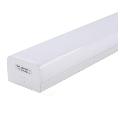 China Indoor High Quality Office/Supermarket/School/Hospital/Hotel/Staircase/ABS Dimming Desk Ceiling Light LED Linear Pendant Light for sale