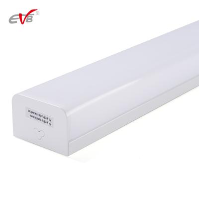 China Office/supermarket/school/hospital/hotel/staircase/indoor good quality hanging mounted linkable linear tube fixtures LED light for sale