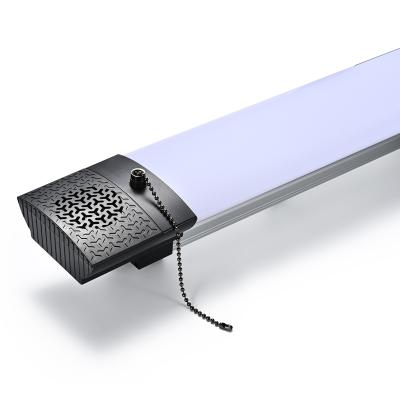 China Office LED Linear Pendant Light with Wireless Speaker 1200mm Led Shop Linear Pendant Light for sale