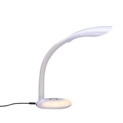 China Modern Colorful USB Reading Lamp Touch RGB Dimmable Wireless Rechargeable Atmosphere Desk Lamp for sale