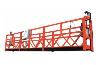 China Temporary Suspended Working Platform Safety , Hanging Work Platforms 800KG Loading Capacity for sale