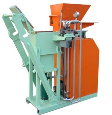 China Hydraulic Interlocking Small Clay Brick Making Machine , Automatic Brick Making Machine 1500(L)×600(W)×1400(H)mm for sale