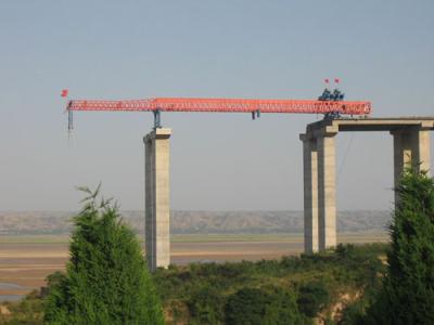 China 20m Lifting Height Launching Gantry System , 36m Span Bridge Construction Equipment for sale