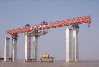 China A7 Height 150m Underslung Launching Double Girder Gantry Crane 900t Max Load Capacity for sale