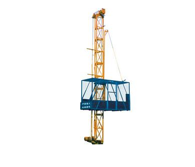 China Construction Hoist Elevator With VFC Motor 1 Ton Loaing Capacity ISO 9001:2000 for sale