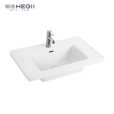 China New Next HEGII Chaozhou Modern Dining Room Bathroom Step Down Hand Wash Art Basin Bathroom Cabinet Ceramic Basin for sale