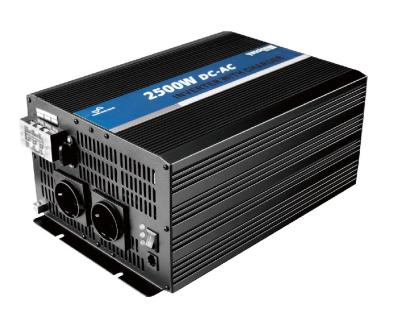 China 2500w Pure Sine Wave Power Inverter 12v 24v DC To AC With Charger 44X22X8CM for sale