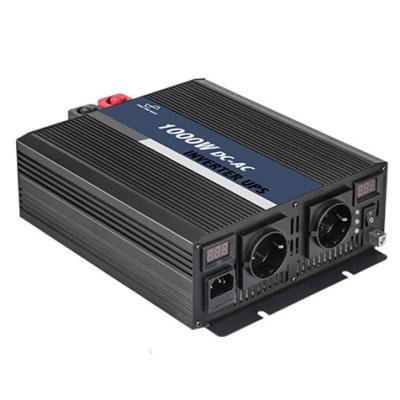 China high efficiency China 1kw 12v 24v 220v inverter 1000watt power inverter ups 30X22X8CM for sale