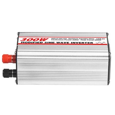 China 300W universal 12volt 24volt modified sine wave power inverter for car 135X64X46mm for sale