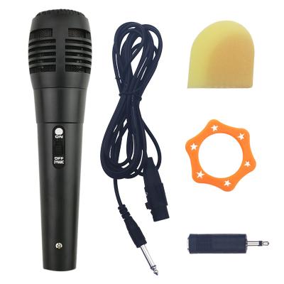 China China Factory OEM Good Price Professional Handheld Wire Microphone Handheld Microphone with Speaker for Karaoke for sale