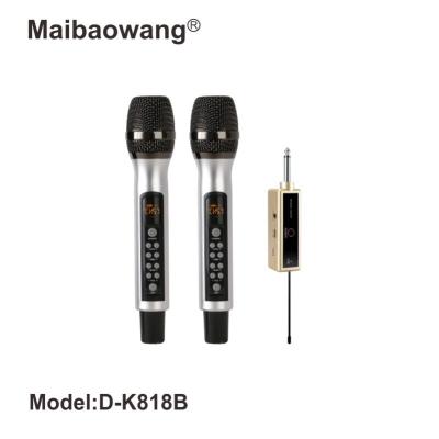 China Newest style outdoor allmetal wireless karaoke karaoke ktv professional microphone interview microphone for sale