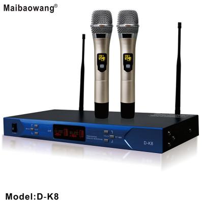 China 2019 New Style Metal UHF Wireless Handheld Wireless Microphone Microphone Audio Module for sale