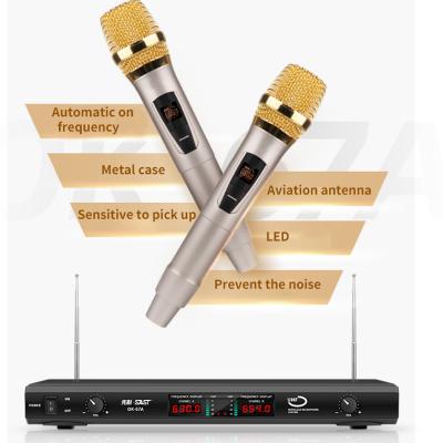 China Low MOQ Interview Microphone Factory Direct Professional Wireless Microphone For Karaoke for sale