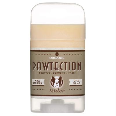 China Private Label Viable Organic Pet Natural Dog Paw Balm Protection Wax Relief for Raw Dry or Rough Paws for sale