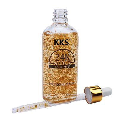 China Luxury Skin Revitalizer Essential Oil Moisturizing Firming Skin Care Lift 24k Gold Anti Aging Face Serum for sale